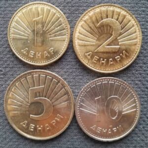 Dinar macedonia del norte