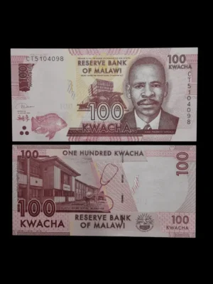BILLETE MALAWI 100 KWACHA