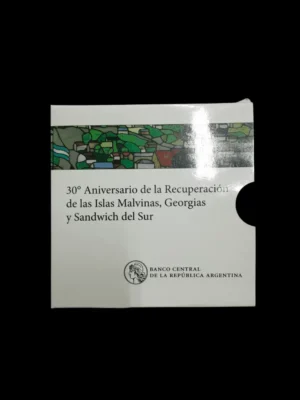 BLISTER MONEDA 2 PESOS ARGENTINA